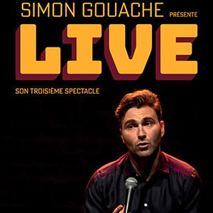 Affiche Simon Gouache - LIVE